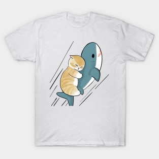 cat and shark T-Shirt